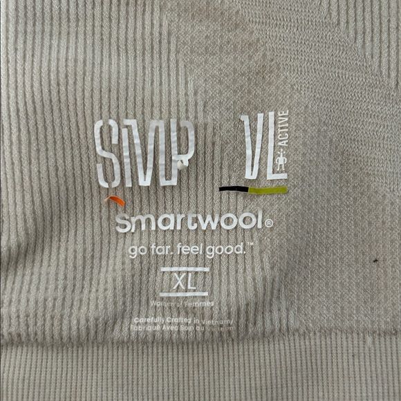 Smartwool Beige Ribbed Top - Picture 2 of 2